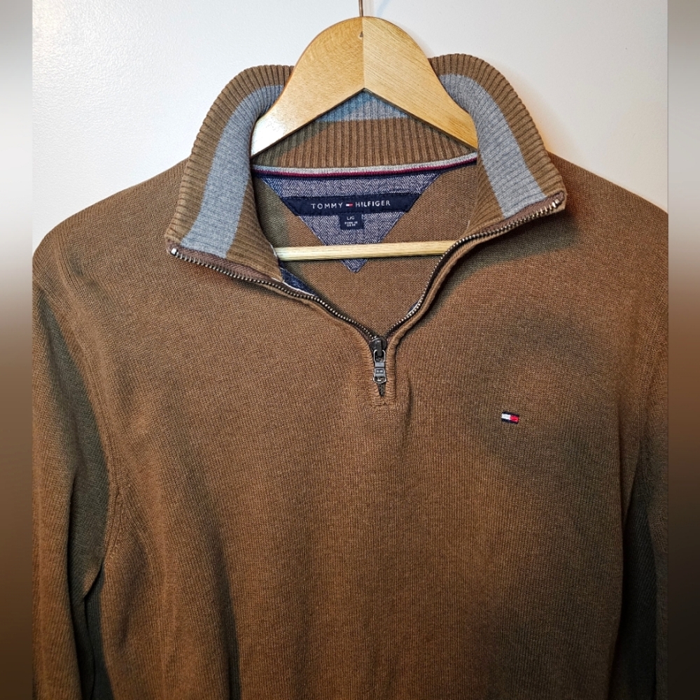 Tommy Hilfiger Quarter Zip Sweater